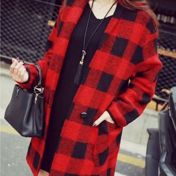 CHAIN TASSEL GOLD N BLACK SWEATER TUNIC NECKLACE - Picture 5 of 9